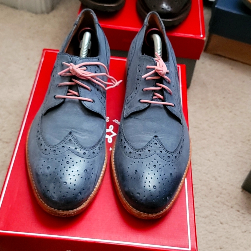 Blue oxford sz 7.5